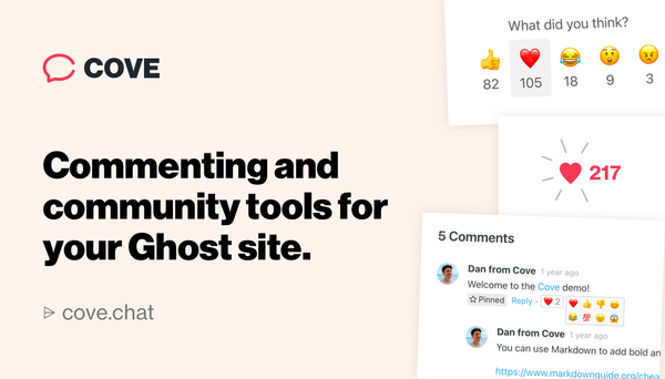 Adding Comments to my Ghost blog